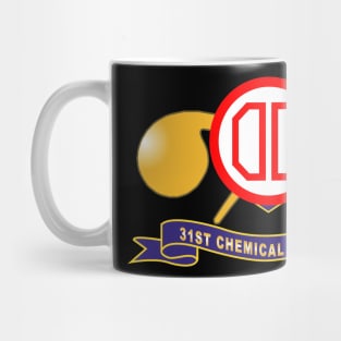 31st Chemical Brigade - SSI w Br - Ribbon X 300 Mug